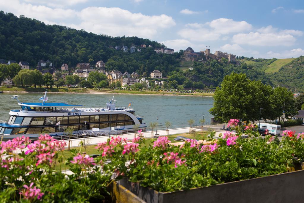 Pohl'S Rheinhotel Adler Санкт-Гоарсхаузен Экстерьер фото