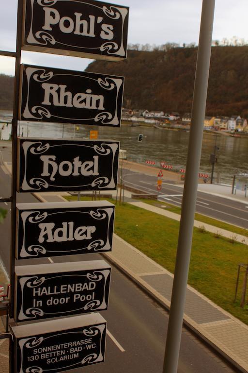 Pohl'S Rheinhotel Adler Санкт-Гоарсхаузен Экстерьер фото